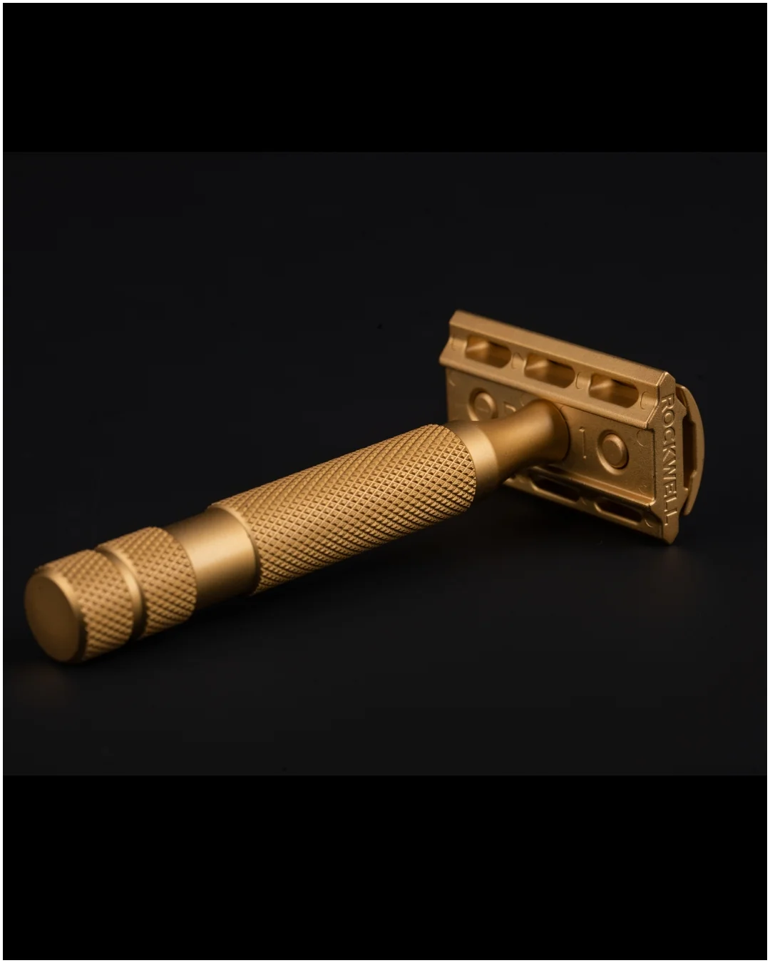 Rockwell 6S 24K Gold Stainless Steel Adjustable Razor - Image 5