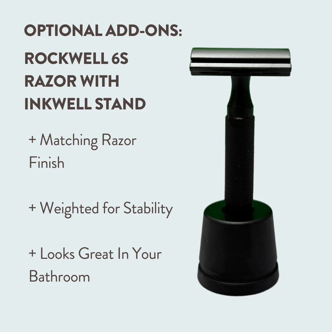 Rockwell 6S Black Stainless Steel Adjustable Razor - Image 6