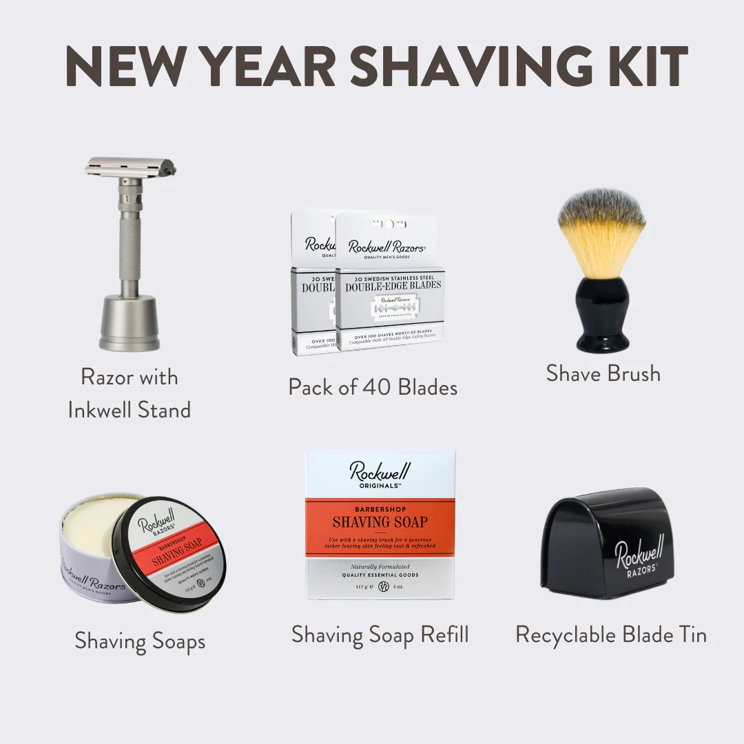Rockwell T2 - 2025 Shave Kit with a 1-Year Supply - Image 4